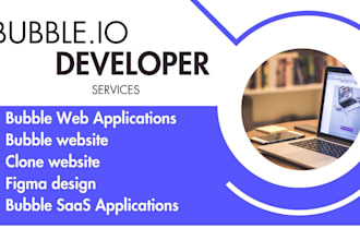 bubbleio developer, web app, saas app, marketplace, crm, mlm, adalo, flutterflow