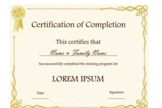 design high quality printable Certificate just