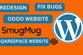 fix website hostinger odoo duda ionos sqarespace smugmug hostgator wordpress