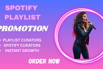do organic promotion, pitch your spotify track to influential playlist curator