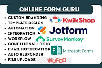 create jotform surveymonkey survicate wufoo microsoft forms kwik survey
