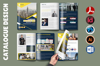 design product catalog, catalogue, brochure, magazine layout, lookbook, brochure