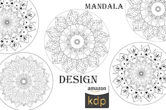 design exclusive mandalas for kids