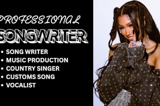 female singer, songwriter, country female singer,   rapper, female rock singer