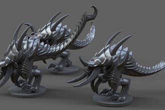 3d character model action figure 3d miniature, warhammer 40k toys 3d printing