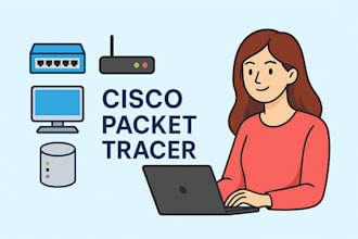 do cisco packet tracer and wireshark projects