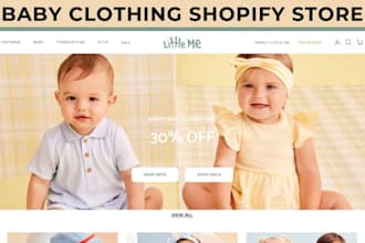design baby clothing website baby clothing shopify store kids clothing website