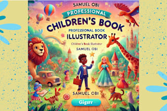 design eye catching childrens book covers and page layouts