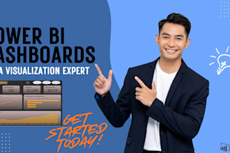 create power bi dashboards for data visualization experts in business insights