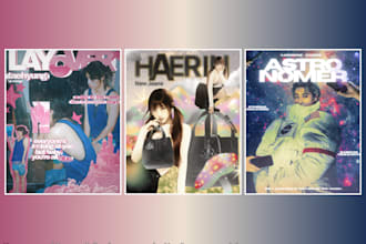 craft visually striking posters, album covers and edits