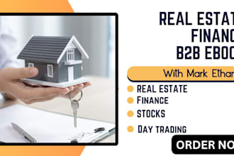 write b2b, finance, stocks, trading ebook online course do business proposal ppt