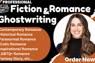 be kdp romance ghostwriter, fiction ghost book writer, fantasy ebook editing