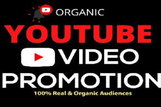 do organic USA youtube video promotion to USA audience boost USA views