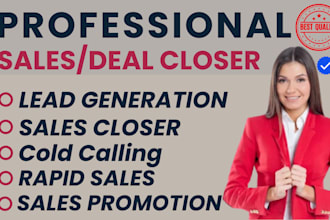 your sales closer, linkedin leads, virtual assistant, b2b lead, sales expert
