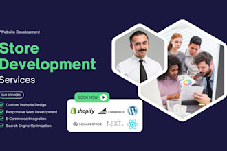 develop, customize and redesign bigcommerce store for you