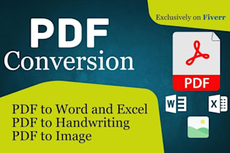 convert pdf to word, pdf to excel, ms word formatting, word processing