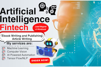 do artificial intelligence ebook, tensor flow articles, ai and nlp ebook writer