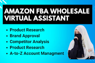 amazon fba wholesale virtual assistant