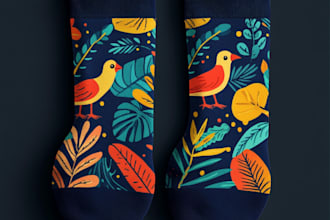 design unique sock for you
