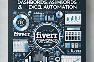 build financial models, dashboards, and automate excel tasks
