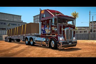make custom car truck skins trailers mod for ets2 ats american truck simulator