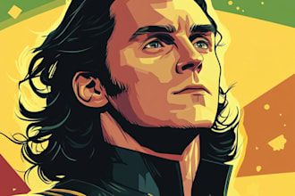 draw you a dc or marvel style comic book superhero character