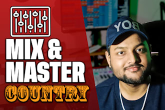 mix and master your folk, country songs
