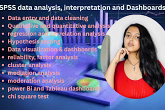 provide help with spss data analysis and interpretation
