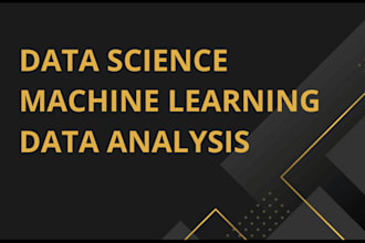 do machine learning, data science and deep learning projects