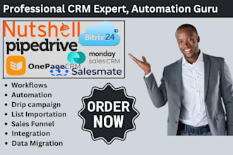 do pipedrive nutshell onepagecrm mondaycrm salesmate lessannoyingcrm automation