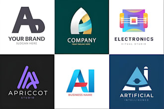 design a professional 3d logo with a stunning mockup