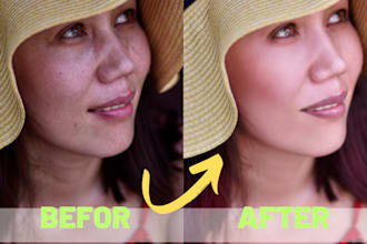 do repair skin, retouch, tone, and color balance your photos