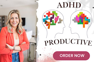 be your adhd coach and help you stay organized and focused with adhd solutions