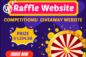 organically  promote your raffle website, contest giveaway to active audiences