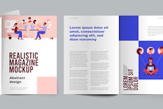 design brochure, annual report, company profile, white paper