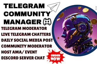 telegram discord moderator twitter marketing on 10m crypto users telegram chat
