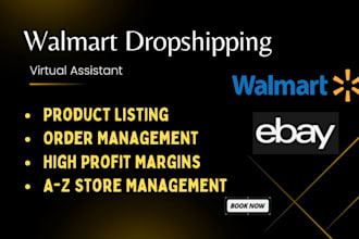 manage walmart dropshipping account and wfs business