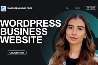 build responsive wordpress website design and redesign wordpress business web