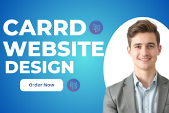design carrd website redesign carrd website card website landing page wordpress