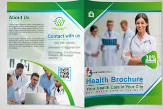 design professional eye catchy magazine cover