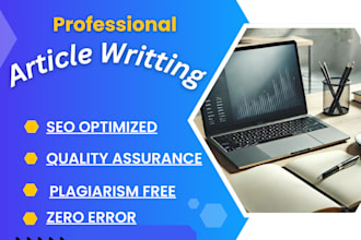 write seo article writing and blog post content