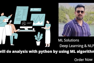 do analysis with machine learning algorithms