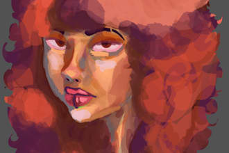 do a profile picture illustration portrait