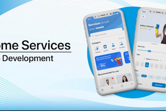 build home service app, multi service app, handyman app, home delivery app