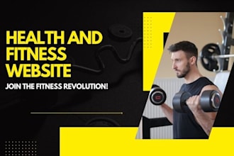 serve as your instructor fitness website design