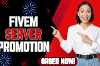 do fivem server promotion, discord server promotion, fivem server ads