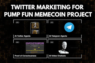 do memecoin promotion, pump fun twitter marketing to reach 500k real investors