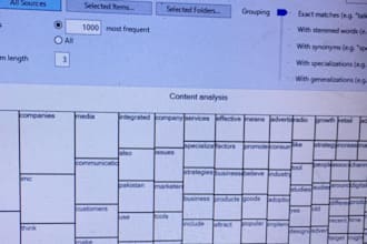 do coding plus thematic and content analysis using nvivo