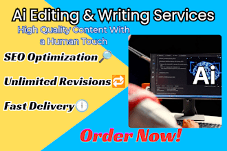 edit and humanize your ai text into high quality content