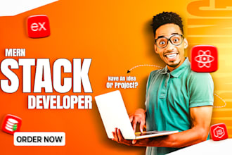be mern stack developer full stack web developer for web application development